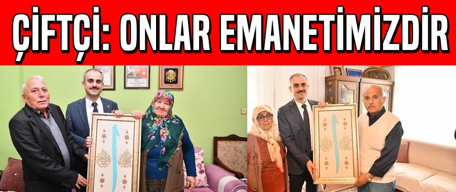 Çiftçi Şehit Ailelerine Gitti