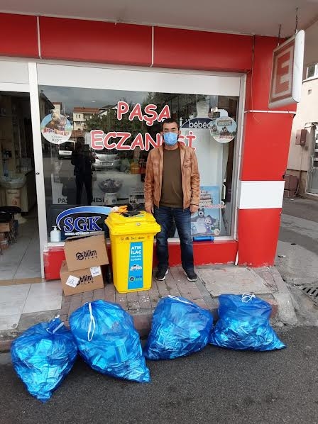 Büyükşehir, 2021 yılında yaklaşık 2 ton atık ilaç topladı   