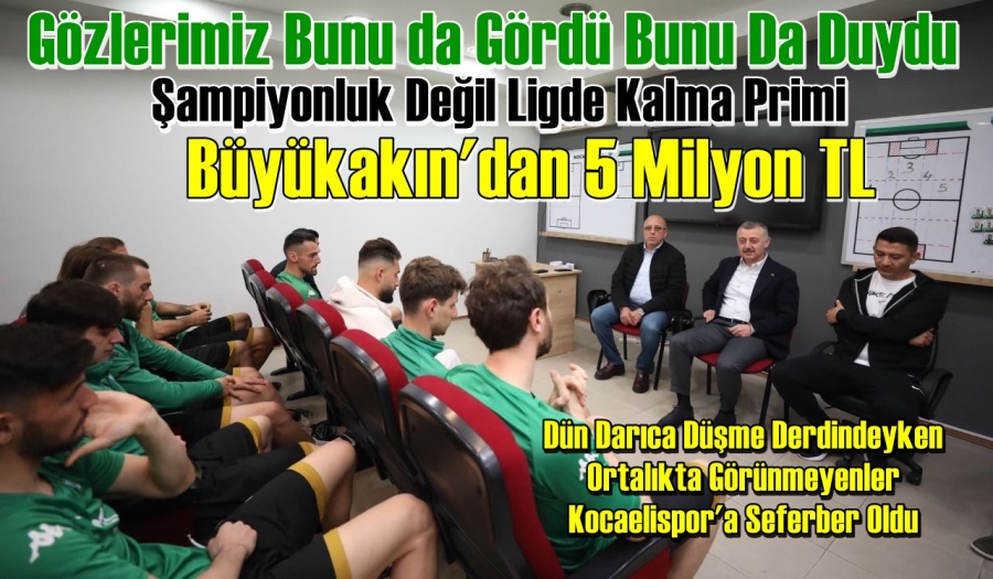 Gebze Amatördeymiş, Darıca Düşüyormuş Kimin Umurunda