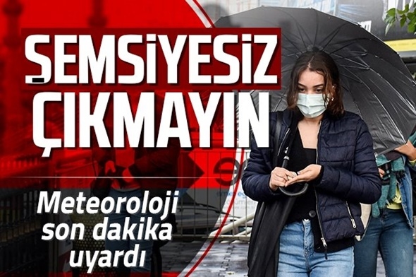 Şiddetli yağışlara dikkat