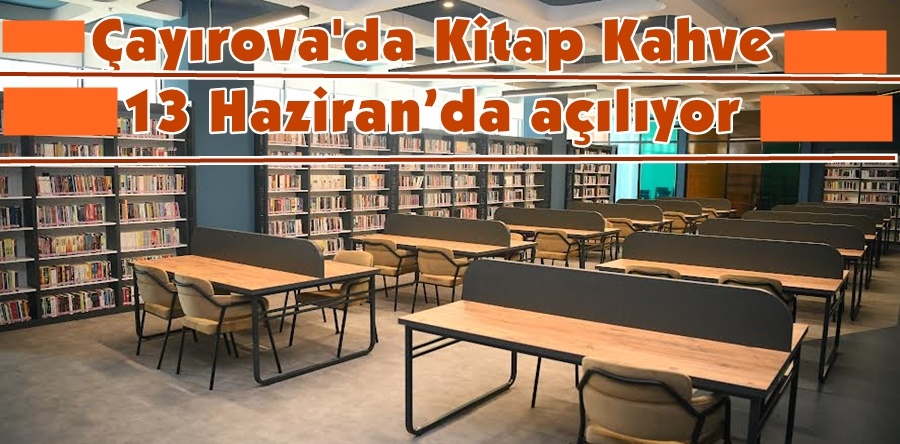 Kitap Kahve 13 Haziran’da açılıyor