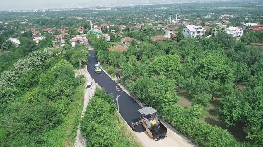Kartepe Şirinağa Caddesi asfaltlandı