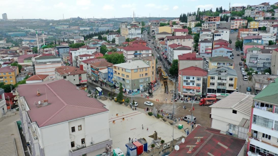 Büyükşehir’den Dilovası’na 2 bin 400 metrelik yeni altyapı