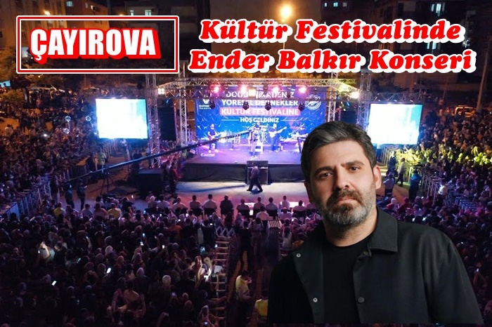 Kültür Festivalinde Ender Balkır Konseri
