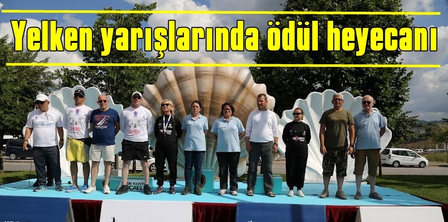 Yelken yarışlarında ödül heyecanı