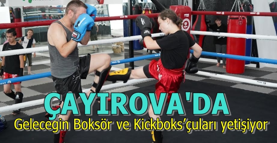 Geleceğin Boksör ve Kickboks’çuları yetişiyor