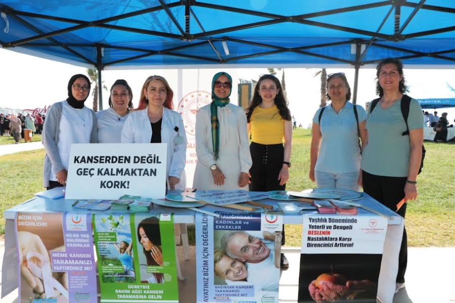 Balyanoz Koyu’nda sağlıklı yaşam yürüyüşü