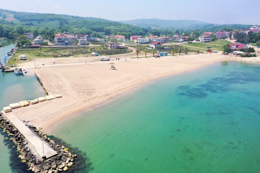 O Plajda Mavi Bayrak dalgalanacak