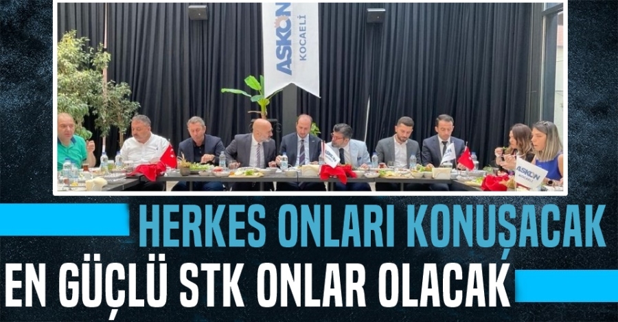 Bölgenin En Güçlü STK2sı Olacaklar