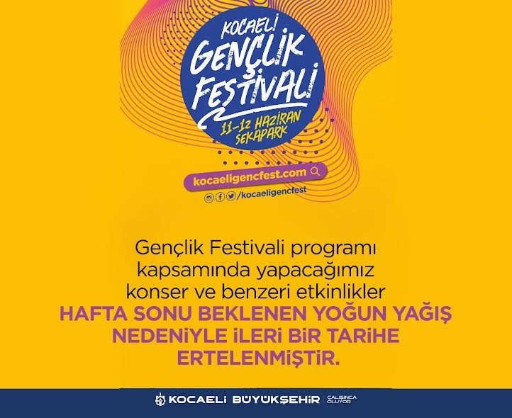 Gençlik festivaline engel!