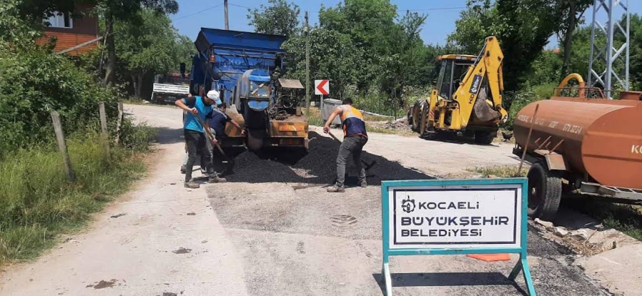 Kandıra’nın yolları yaza hazırlanıyor