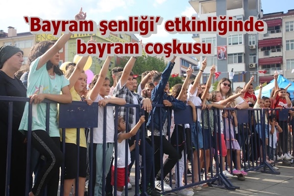 ‘Bayram şenliği’ etkinliğinde bayram coşkusu