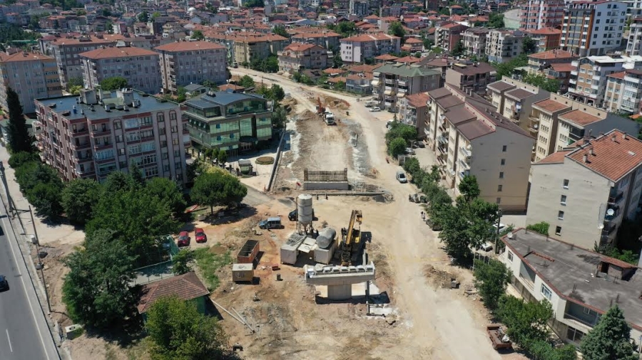 Kuruçeşme Tramvay Hattında kiriş imalatı için gün sayılıyor