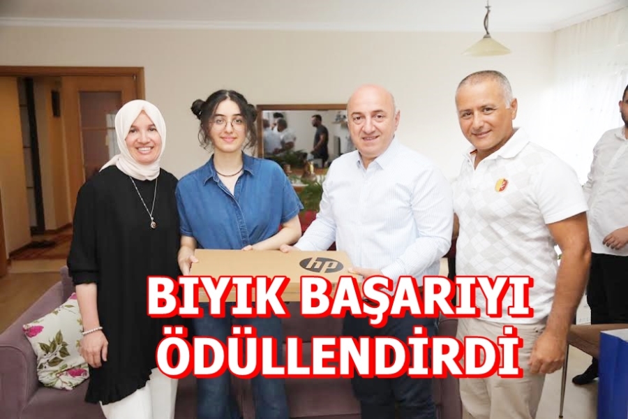 Bıyık, başarıyı ödüllendirdi