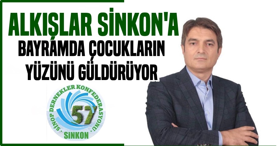 SİNKON Bayramda Çocukların Yüzünü Güldürüyor