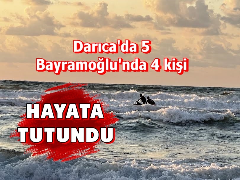 Boğulmaktan Kurtuldular