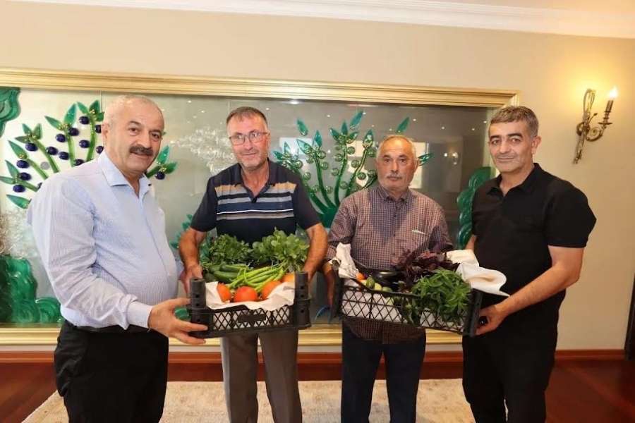 Gebzeli çiftçiler Büyükgöz’e Geldi