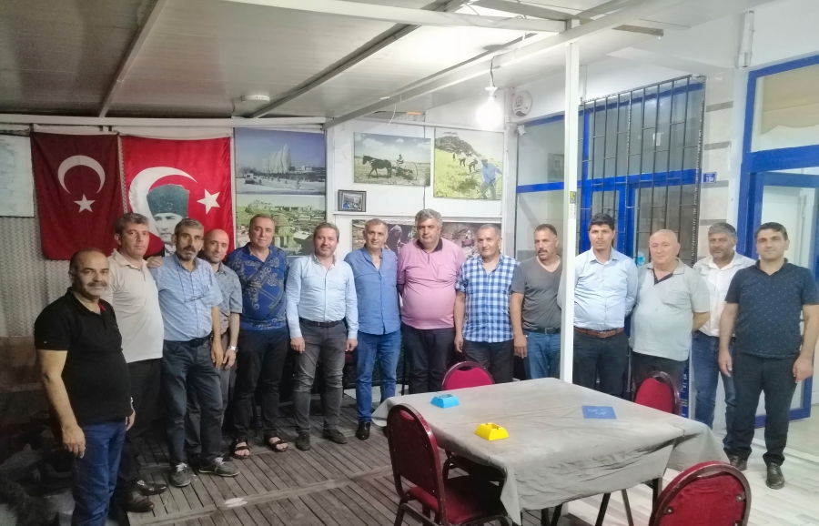 AYDEMİR ZİYARETLERİNİ SÜRDÜRÜYOR