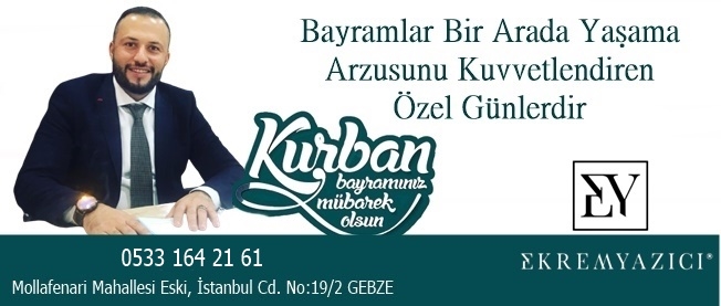 EKREM YAZICI:Bayramlar Bir rada Yaşamayı Kuvvetlendiren Özel Günlerdir