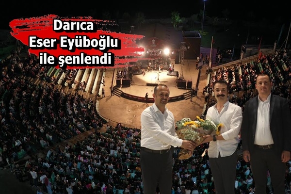 Darıca Sahili Eser Eyüboğlu ile şenlendi