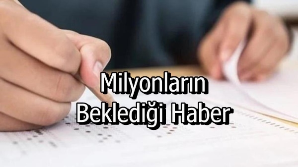 Milyonların Beklediği Haber