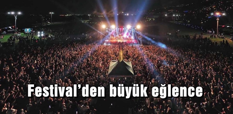 Festival’den büyük eğlence