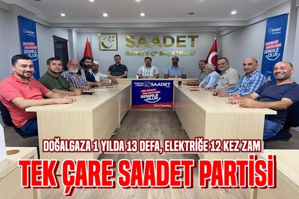 TEK ÇARE SAADET PARTİSİ