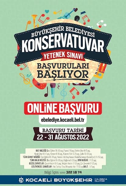 Konservatuvar Yetenek Sınavları’na  başvurular başlıyor