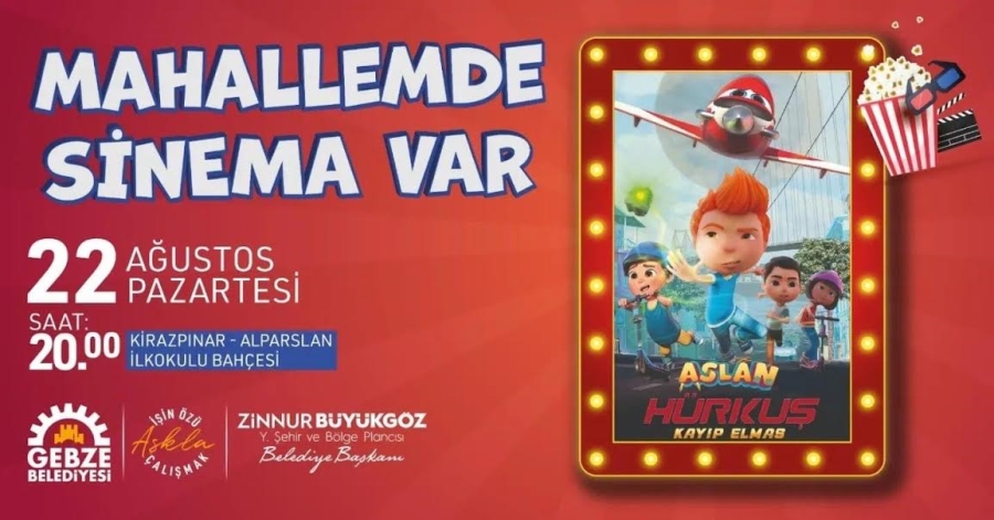 Gebze’de ‘Mahallemde Sinema Var’ Etkinlikleri Başlıyor