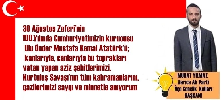 Murat Yılmaz 30 Ağustos