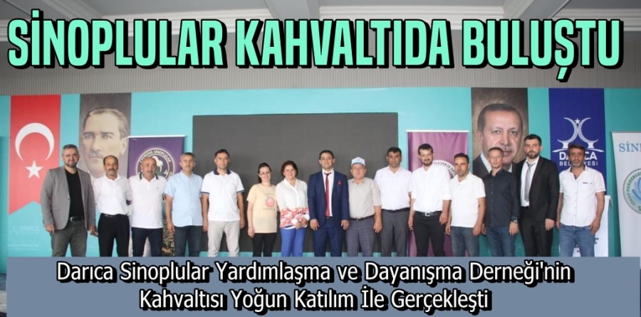 Sinoplular Kahvaltıda Buluştu