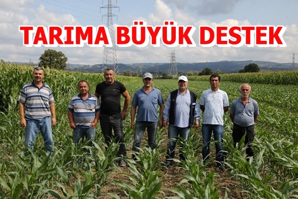 Büyükşehir’in tarıma desteği ilaç gibi geldi