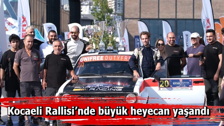 Kocaeli Rallisi’nde büyük heyecan yaşandı