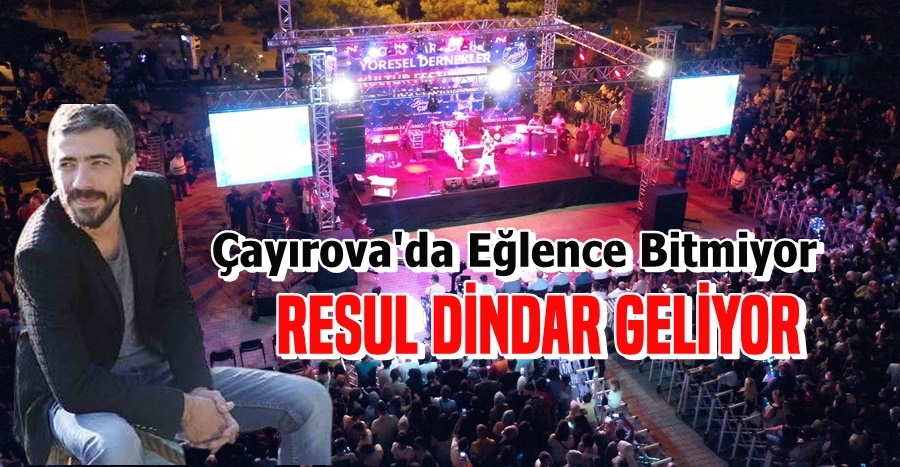 Resul Dindar Çayırova’ya geliyor