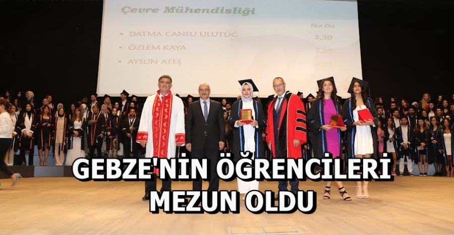 Gebzeli Öğrenciler Mezun Oldu