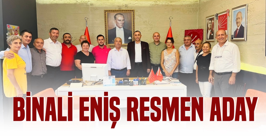 Bineli Eniş REsmen Aday