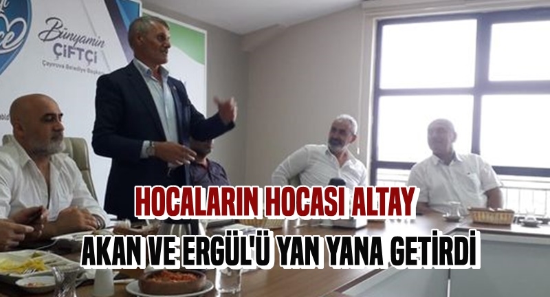 İsmail Altay Ergül ve Akan İle Buluştu