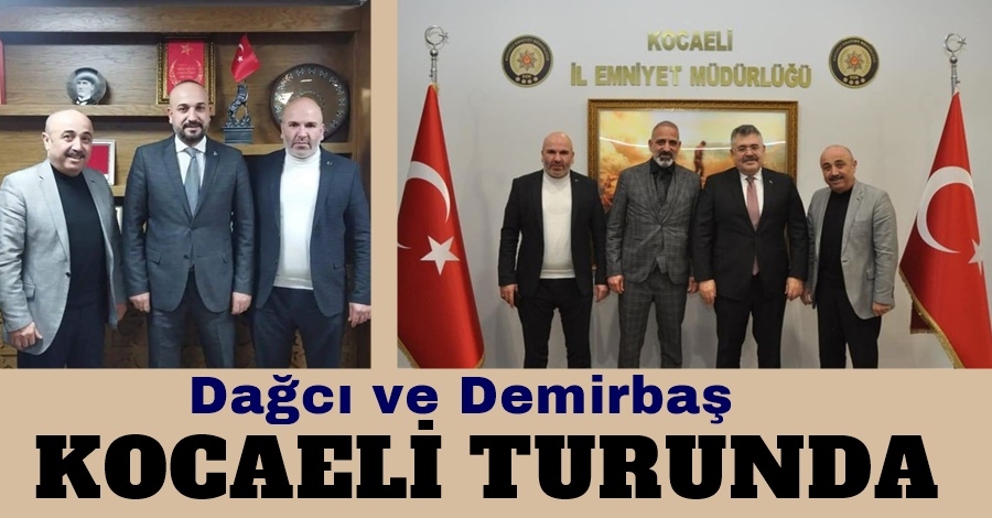 Dağcı ve Demirbaş Kocaeli Turunda