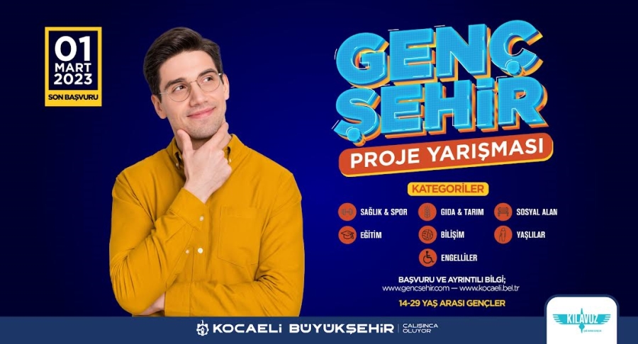 Genç Şehir Proje Yarışması Başlıyor