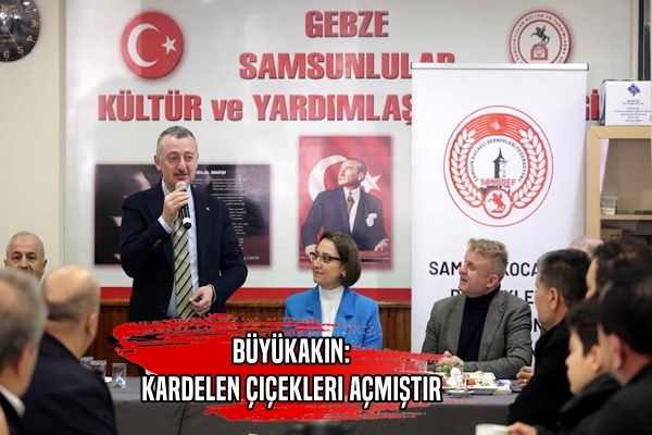 Büyükakın: Kardelen çiçekleri açmıştır