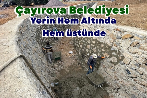 Çayırova Belediyesi Yerin Hem Altında Hem Üstünde