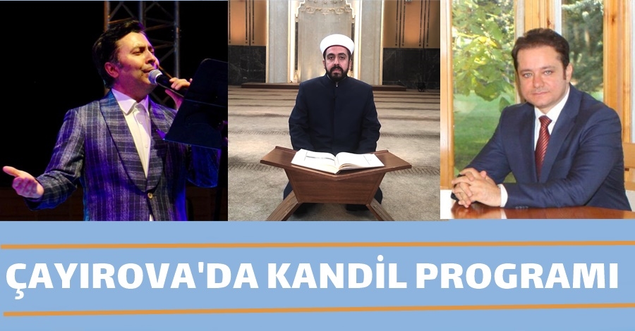 Çayırova’da Regaib Kandili Programı