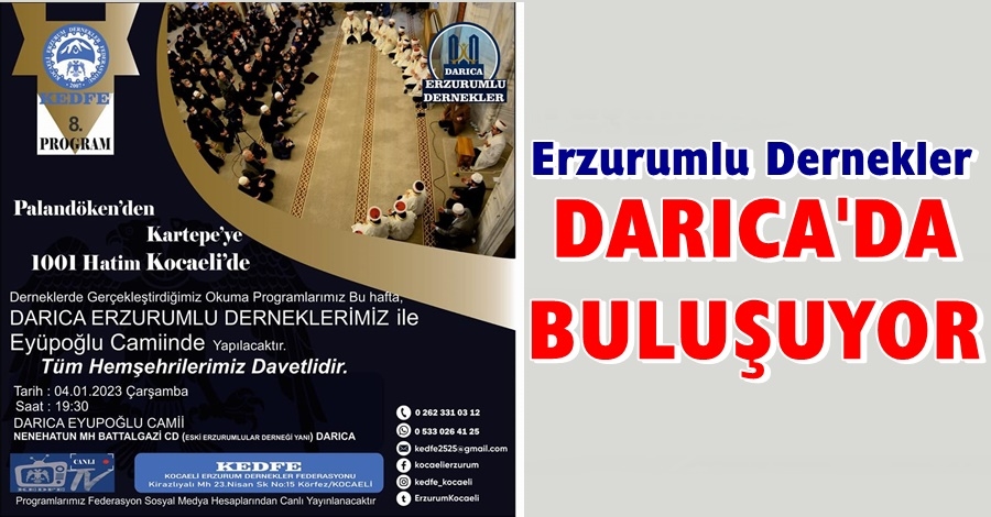 Erzurumlu Dernekler Darıca