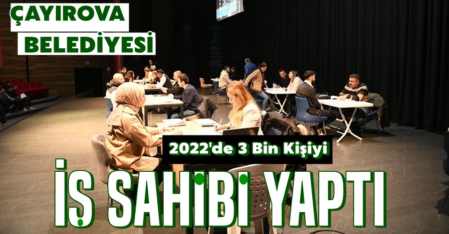 Mavi Masa, 2022’de 3 bin vatandaşı işe yerleştirdi   
