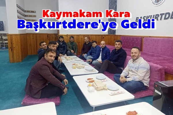 Kaymakam Kara Başkurtdere
