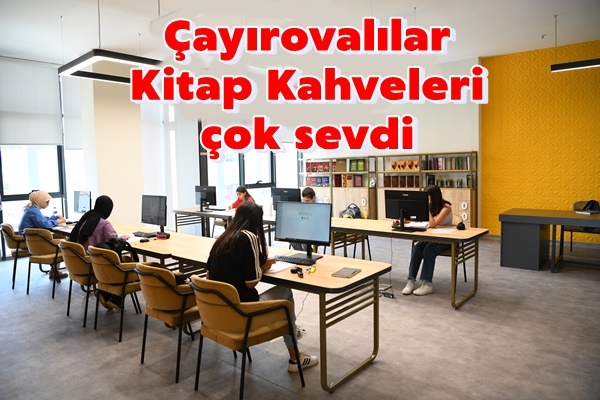 Çayırovalılar Kitap Kahveleri çok sevdi