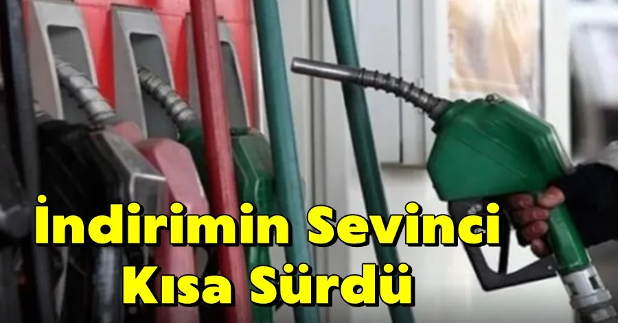 İndirimin Sevini Kısa Sürdü