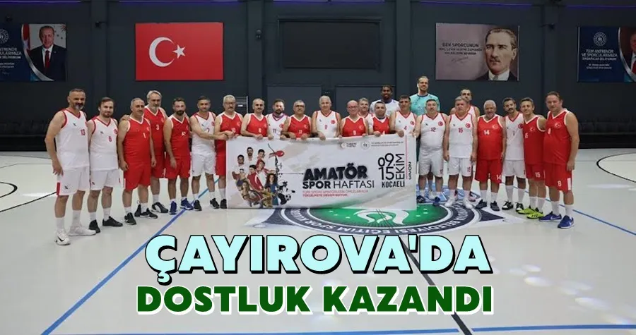 Bu maçta kazanan dostluk oldu