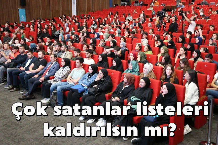 Çok satanlar listeleri kaldırılsın mı?