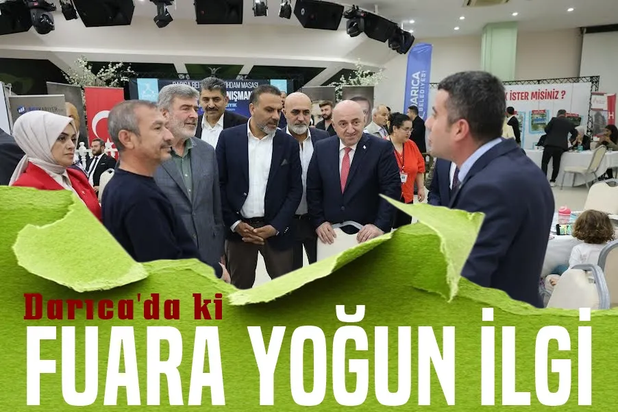 Darıca İstihdam Fuarı yoğun ilgi gördü